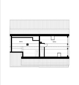 Grundriss Bühne