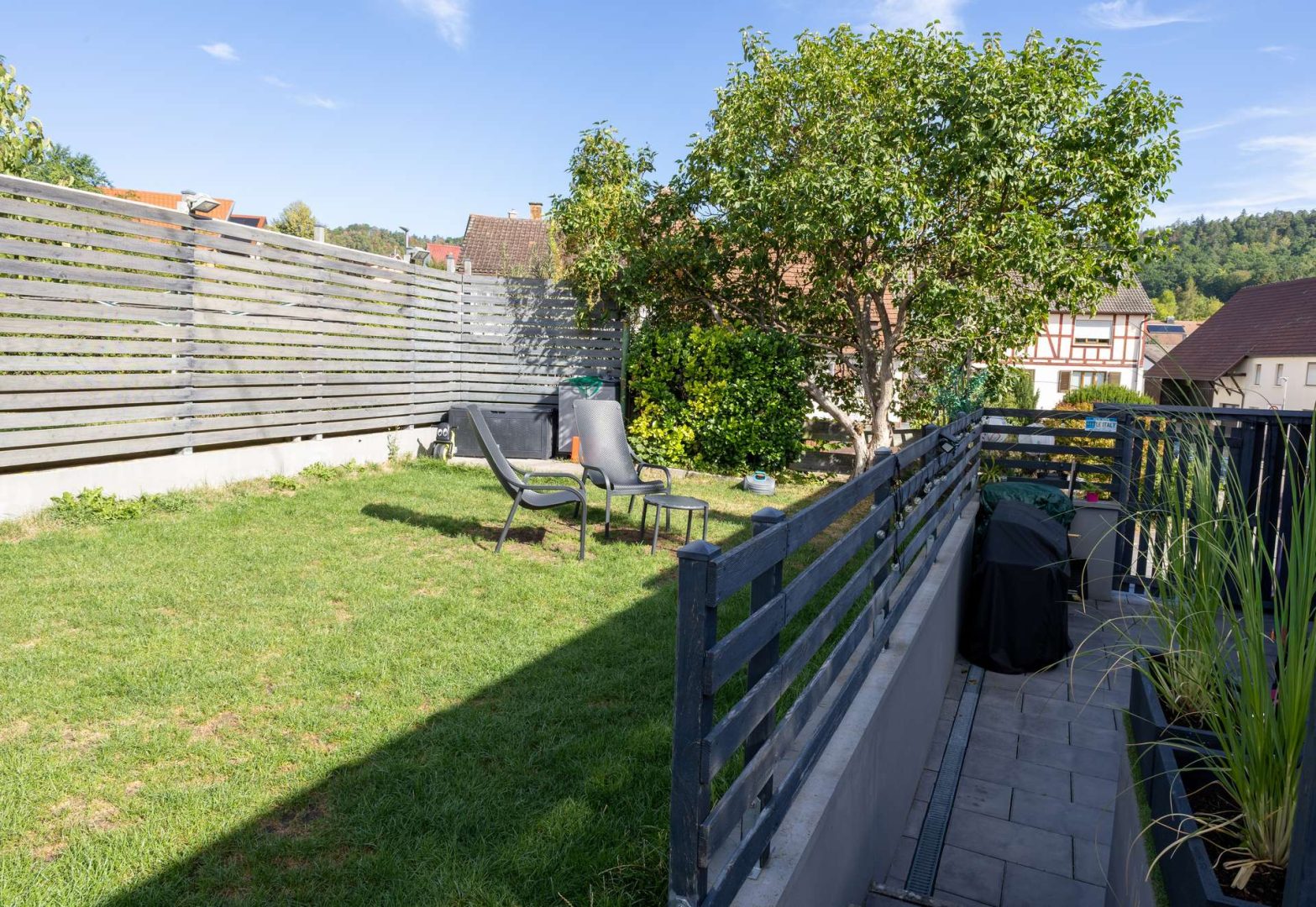 Terrasse + Garten
