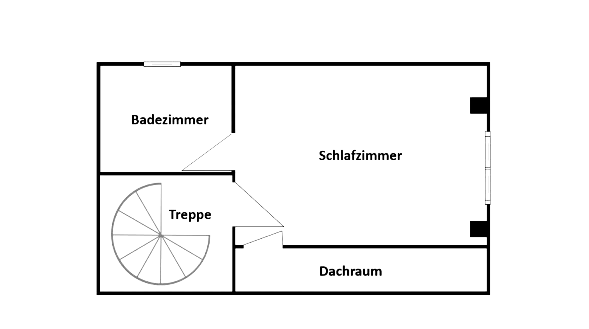 Grundriss 2. Etage
